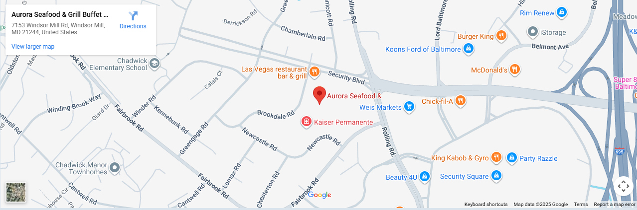 Location 7153 Security Boulevard，Windsor Mill, MD 21244